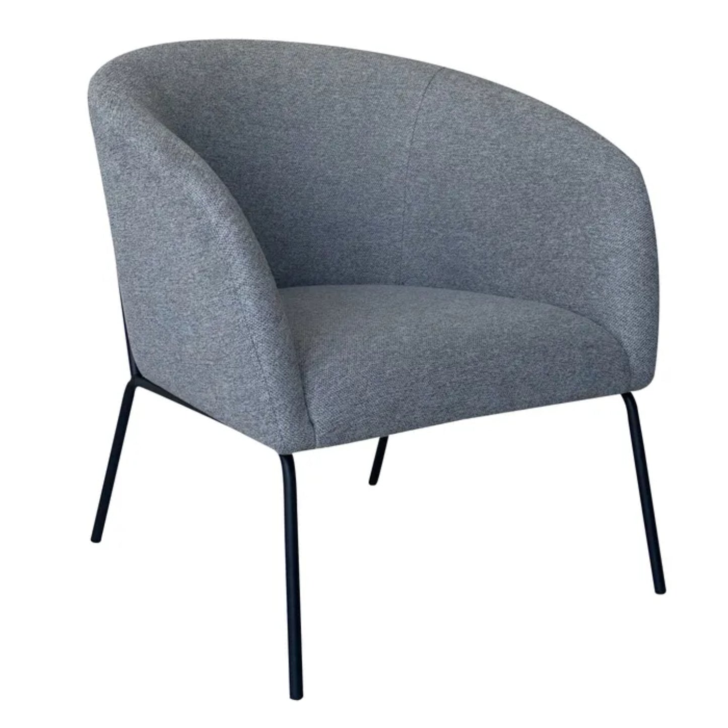 Lola Fabric Chair Ash