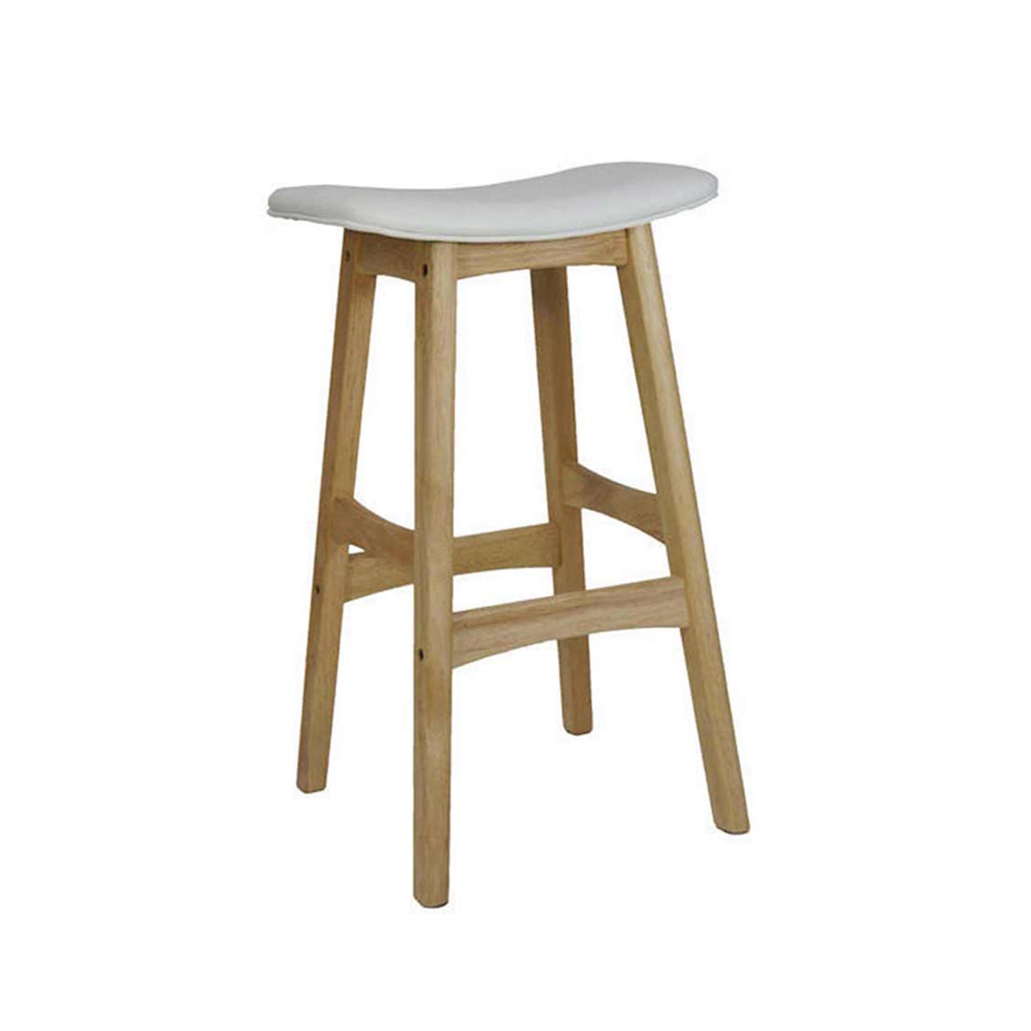 Gangnam Bar Stool Natural Frame