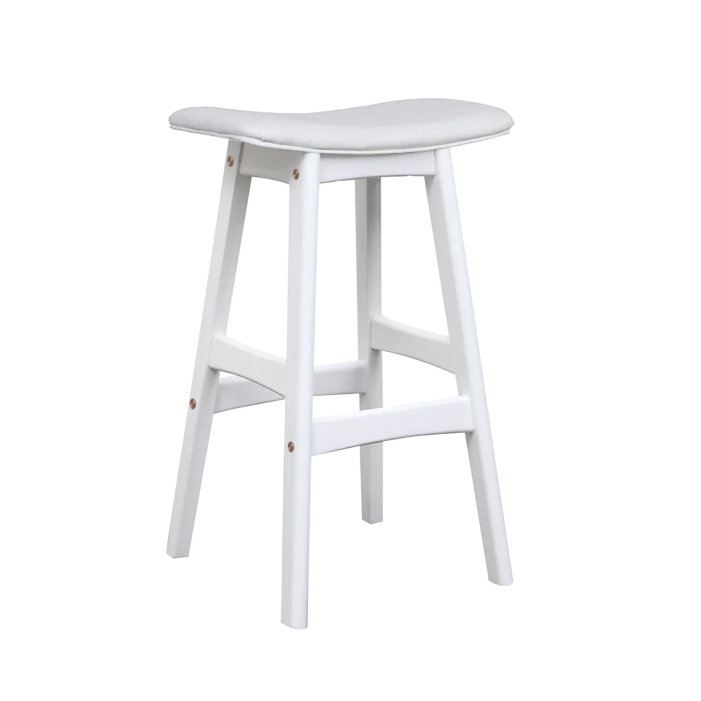 Gangnam Bar Stool White Frame