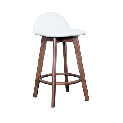 Caulfield Stool Light Walnut Frame