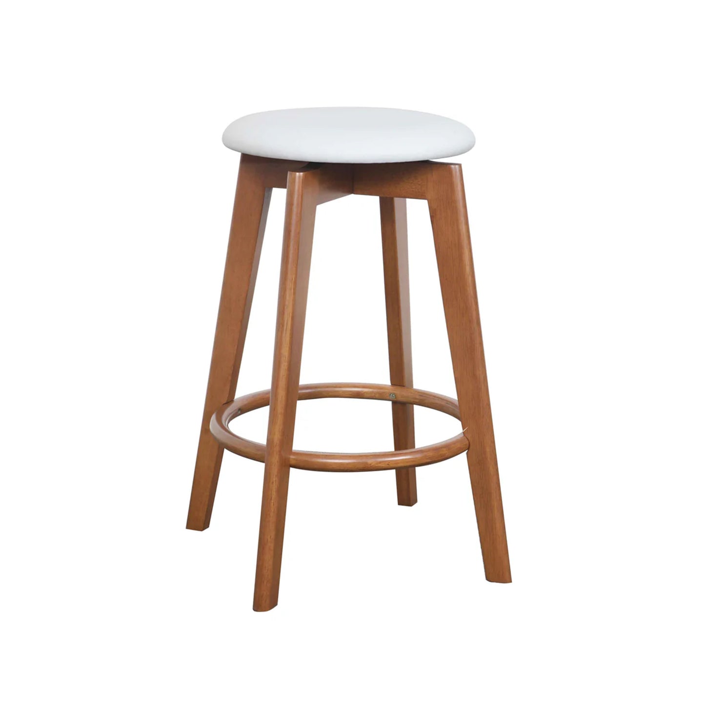 Sandown Stool Light Walnut Frame