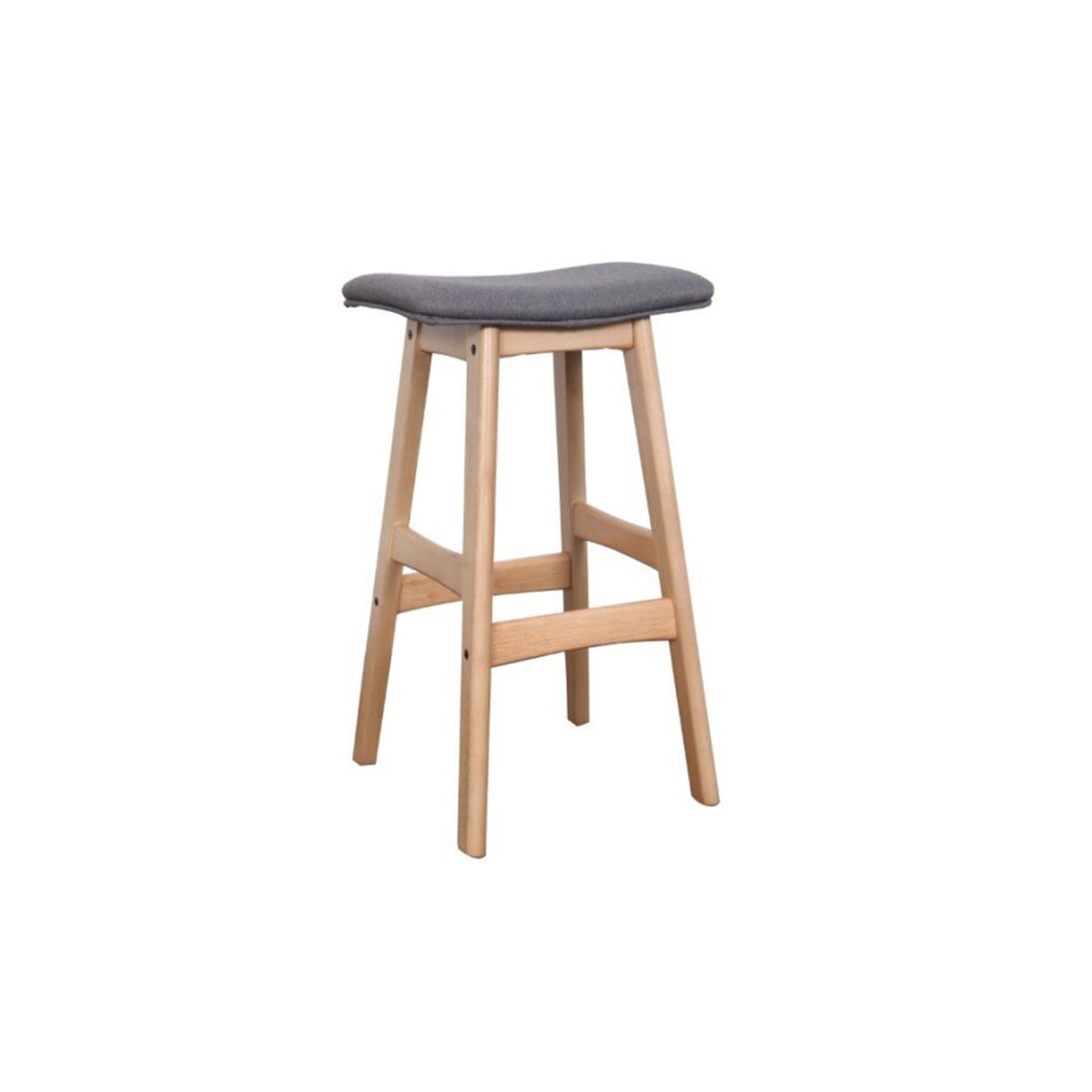 Gangnam Bar Stool Natural Frame