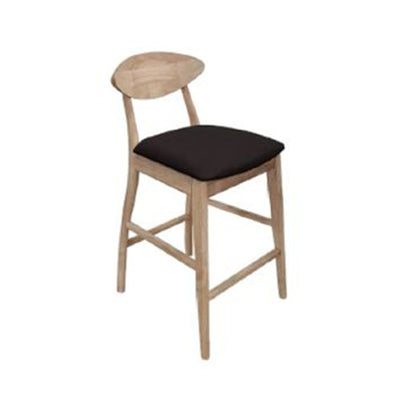 Moon Bar Stool Natural Frame