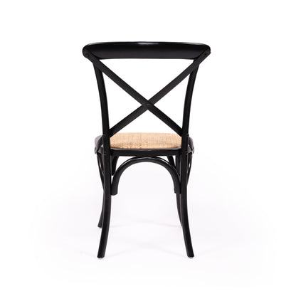 Crossback Chair Black