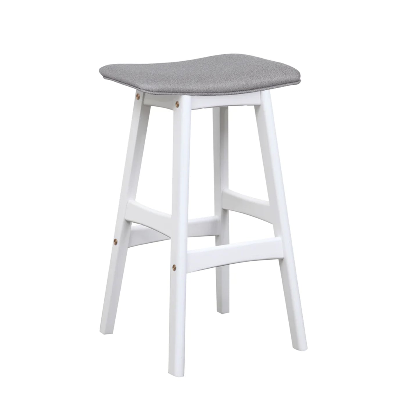 Gangnam Bar Stool White Frame