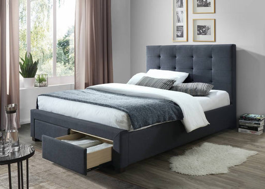 Rhodes Bed Grey