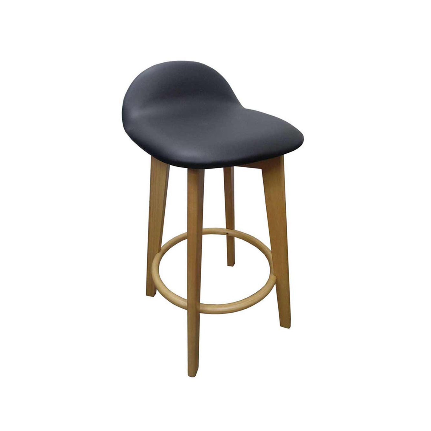 Caulfield Stool Black Frame