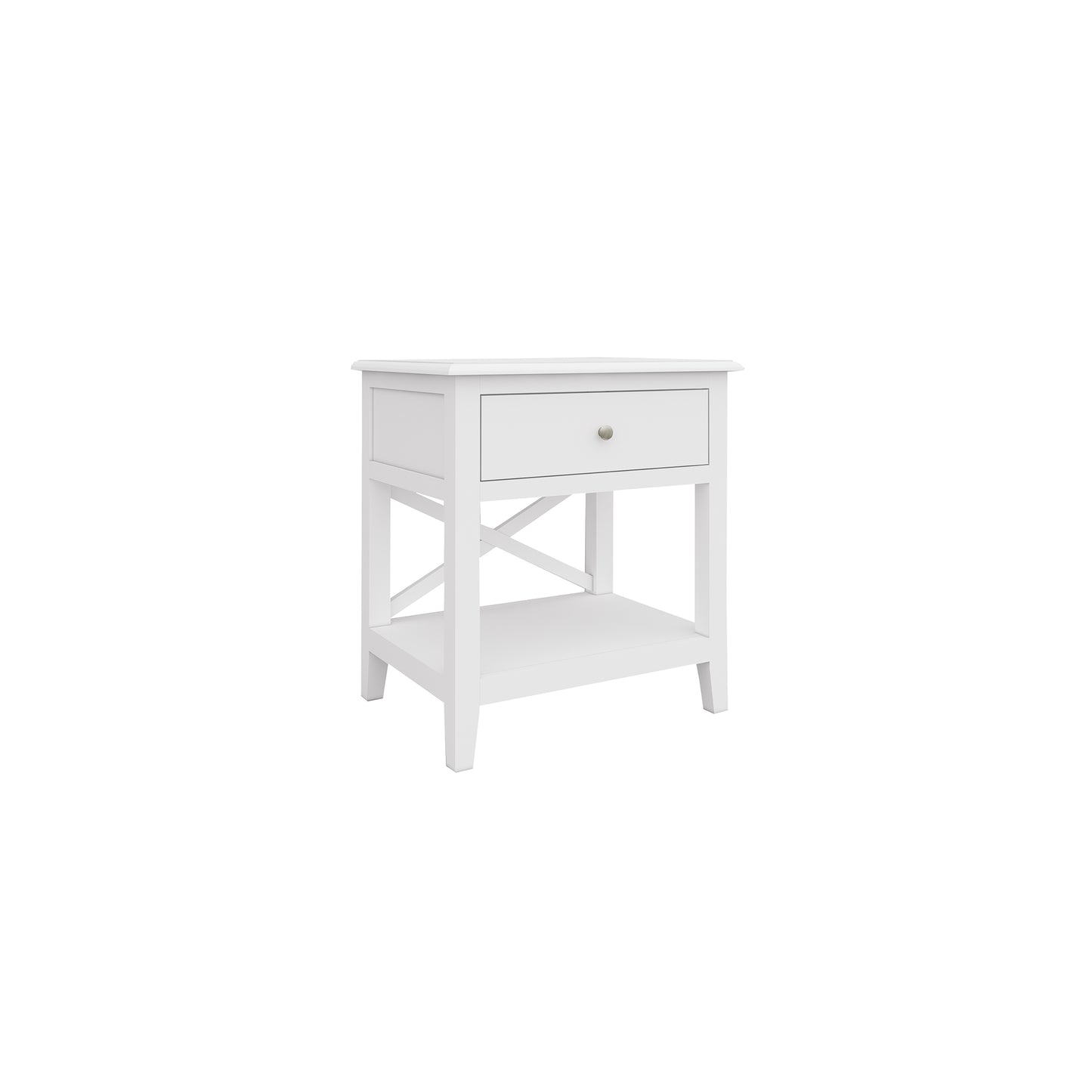 Hampton Side Table 1 Drawer with Shelf