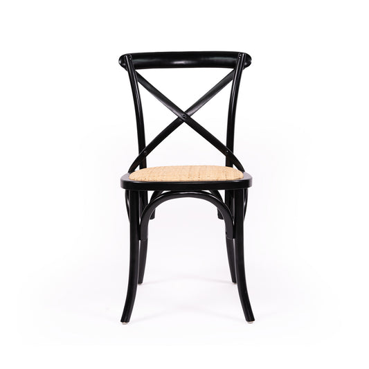 Crossback Chair Black