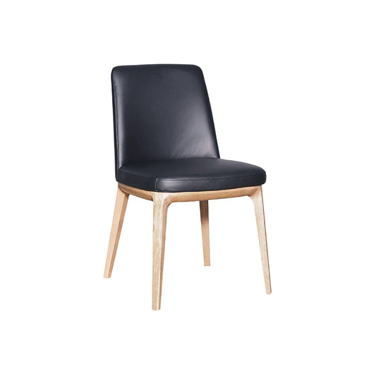 Juno Chair Black Leather