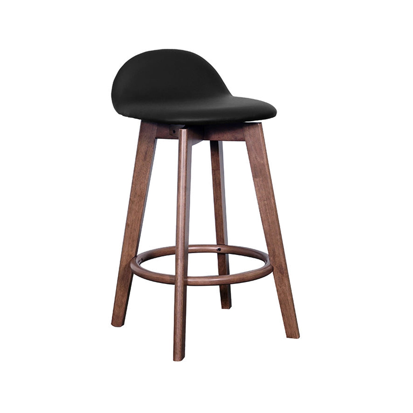 Caulfield Stool Light Walnut Frame