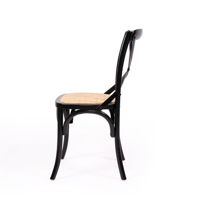 Crossback Chair Black