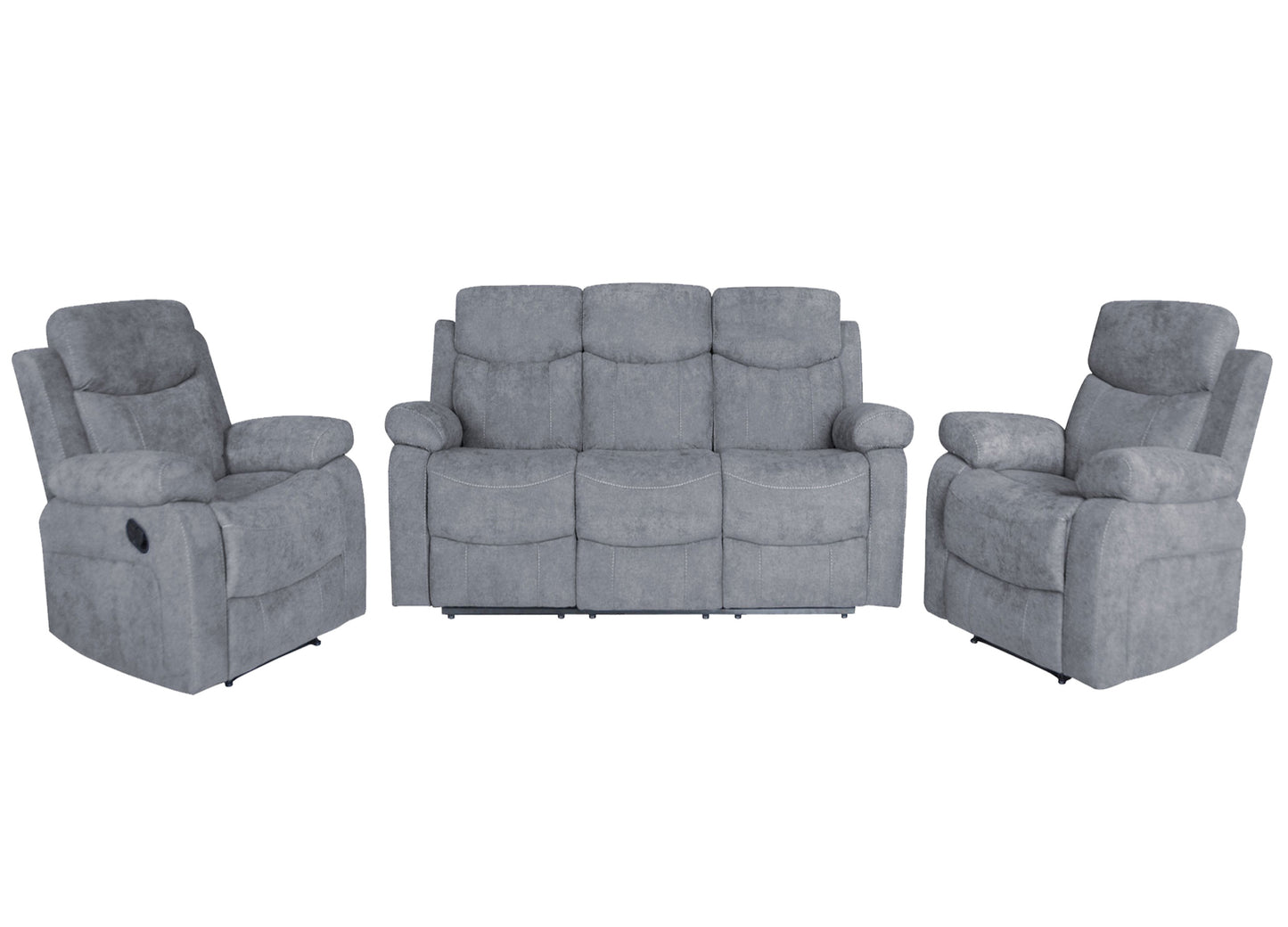 Nikson 3 Seater and 2 Recliners