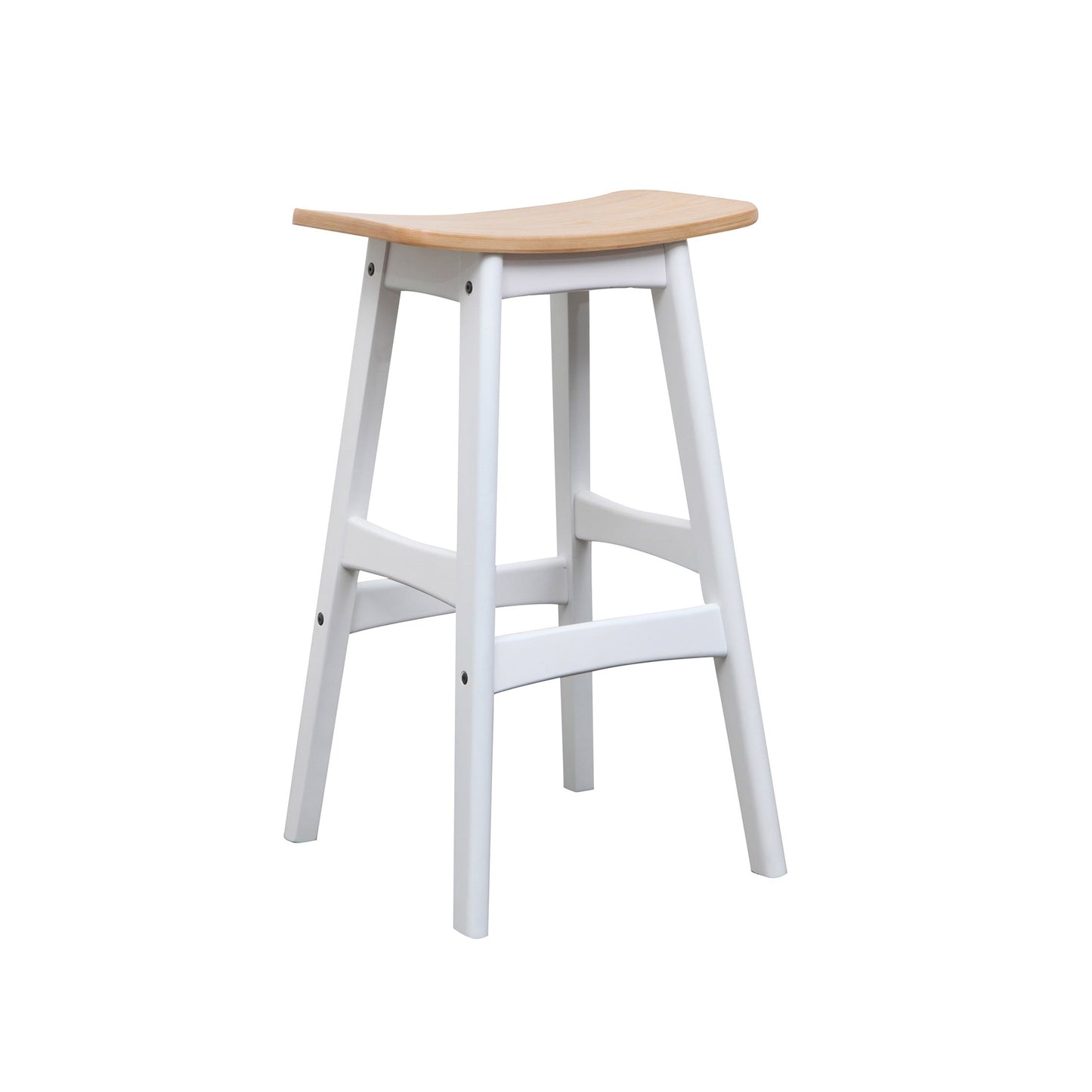 Gangnam Bar Stool White Frame