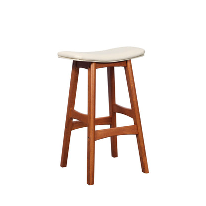 Gangnam Bar Stool Light Walnut Frame