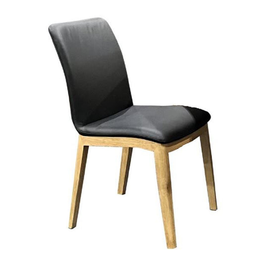 Cleveland Chair Black Leather